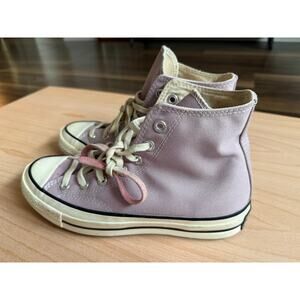 Converse Chuck Taylor All Star High Top Pink Canvas Sneakers Women’s lace Up
